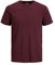 JACK & JONES Jjeorganic Basic Tee Ss O-neck Noos Homme T-Shirt, Rouge (Port Royale Detail: Slim), M