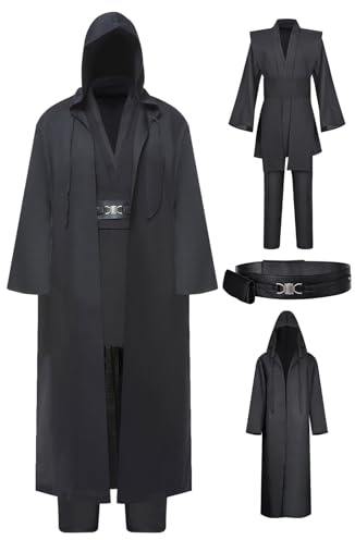 Wecos Tunika, Kapuzenmantel, Ritter-Kostüm, Outfits, Halloween, Cosplay, Kostüm für Herren, drei Versionen