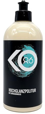 Ko86 Hochglanzpolitur 500ml mit Carnaubawachs Autopolitur Lackpolitur (Grundpreis 47,80€/Liter)
