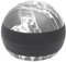 WAGNER Doorstop Marble Round Big - 110 x 88 mm, Premium Buffer Made of Concrete and Thermostatic Rubber with Marble Look, to be Placed on The Floor, Heavy Quality - 15519801