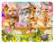 3D LiveLife Magnet - Kitten Fun Time from Deluxebase. Lenticular 3D Cat Fridge Magnet. Magnetic decor for kids and adults with artwork licensed from renowned artist, Michael Searle
