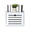 PPGE Home Router Schrank, Holz Dekoration Box, WiFi-Aufbewahrungsbox, Kabel Verstecken Kästen, Wandmontage/Desktop Kabelbox Wooden Box