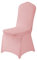 Ascoza Lot de 6 housses de chaises en élasthanne et tissu extensible lavable, pour chaises à dossier haut, pour mariage, fête, vacances, célébrations - Rose poudré