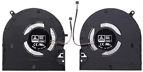 New CPU+GPU Cooling Fan Replacement for Razer Blade 15 2021 Edition RZ09-0367 Series DFS5K123043635 DFS5K121144645 FNDX FNDY