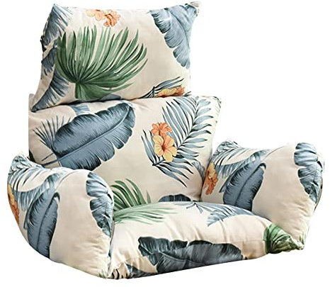 Egg Chair Cushion Replacement,Ei-Stuhl-Kissen-Ersatz, Hängematten-Schaukel-Kissen mit Kissen für Garten, drinnen, Ei-Hängekorb, Stuhl, Bett, weiche Eier-Stühle, wasserdicht, zum Aufhängen, verdicken