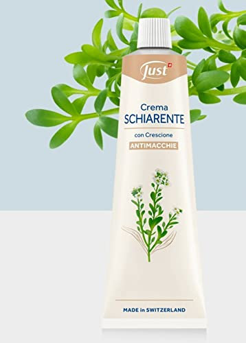 JUST - Crema Schiarente Anti - macchie 100 ml Schiarisce Macchie Corpo Viso e Mani