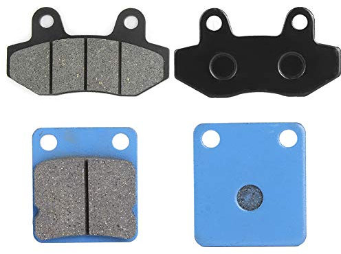 Pitbike Bremsbeläge Hinten, Motorrad Bremsbeläge Vorne und Hinten, 4 Stück Bremsbeläge für 50 90 110 125 140 150 160 Pit Dirt Bike
