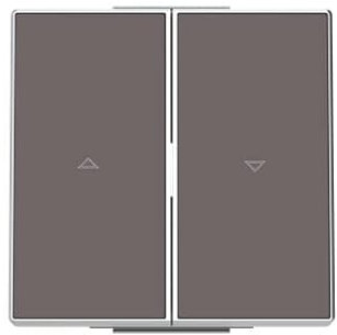 Tecla interruptor persianas Niessen 8544 TPserie SkyTaupe