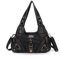 Angelkiss Hobo Geldbörsen und Handtaschen für Frauen Satchel Handtasche Frauen Geldbörsen Große Tägliche Schultertaschen, 801Black
