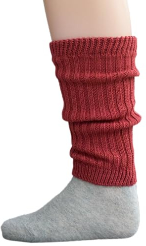 Grödo, Merino Kinder Beinstulpen Rippe (Beere, 1 (8x24cm))