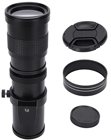 Teleobjetivo 420‑800 Mm F/8,3‑16 Teleobjetivo con Zoom Súper Manual para Cámara SLR Fotografía de Larga Distancia