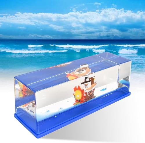 Thousand Sunny Acrylic Unsinkable Pirate Ship Model, Fits In Bottle, for Home Decoration & Car Display