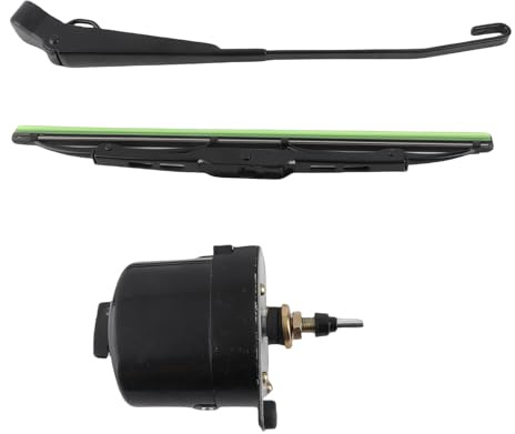 ATV Främre Torkarmotor, Vindrutetorkarmotor 12V 7731000001 Stark Kraft för Fiskebåt Husvagn ATV UTV