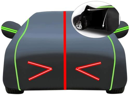 Auto Abdeckplane Hagelschutz Für Peugeot 307 CC 2000-2024, Hagelschutzplane Auto, Autoabdeckung Outdoor, Wasserdicht, Atmungsaktiv，Uv Beständig Anti-Baumöl