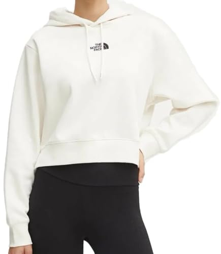 THE NORTH FACE Felpa da Donna con Cappuccio Essential Crop Rosa Codice NF0A89EXD2Q