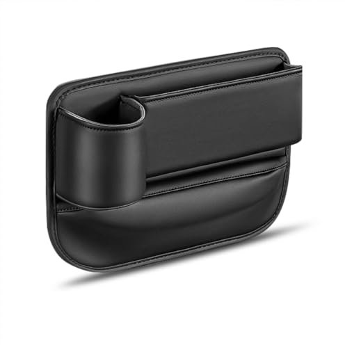 TOEECY Organizador Lateral Asiento Coche Bolsillo Almacenamiento Cuero Pu Impermeable Copiloto Automóvil Accesorios Interior