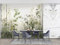 Boceoey Papier Peint Panoramique Bambou Forêt 3D - Motif Jungle Plantes - Décoration Murale pour Salon & Chambre, Intissé Autocollant Papier Mural, 200x140 cm N-772