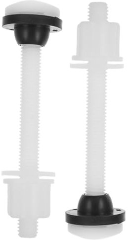 Holibanna 2Pièces Boulons de Toilette Vis de Remplacement pour Réservoirs Séparés Anciens Installation Facile et Étanche pour Toilettes Classiques