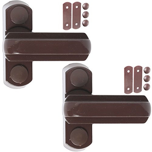 2X Brown Door/Window Jammers - Provides You with Additional Security
