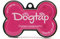 Dogtap Solid, digitale Hundemarke Knochen, mit NFC-Chip und QR Code für Kontaktdaten und Steckbrief, PVC, Metall, wasserfest, robust, 41,6 x 28,5 x 4,6 mm