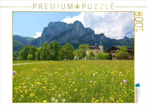 CALVENDO Puzzle Sankt Lorenz am Mondsee | 1000 Teile Lege-Größe 64 x 48 cm Foto-Puzzle für glückliche Stunden