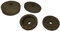 SMERIGLI PER AFFILATOIO AFFETTATRICE SIRMAN COPPIA 48 E 50 FORO 8 mm, ALTEZZA: 15 E 8 mm