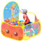 Esenlong Piscine à Balles Enfant, Tente a Balle pour Bébé,120 x 102 x 74cm Tente de Jeu Intérieur et Extérieur Transportable avec Sac de Rangement (Balles Non Comprises)