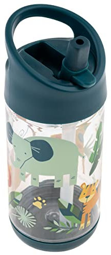 Stephen Joseph Kids Flip Top Bottle, Zoo