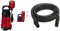 Einhell GC-DP 7835 Pompa acque scure (780 W, portata max 15700 L/h, prevalenza 8 m, immersione max 7 m) & 4173635 = Tubo Aspirazione Rinforzato Per Pompe, Nero, Lunghezza 4 metri