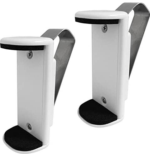 QSDIYRF Garage Door Opener Clip for Visor Garage Door Opener Holder Garage Remote Clip Adjustable 47-67 mm/1.85-2.64 inch White Car Visor Clips, Pack of 2pcs