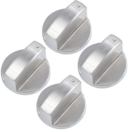 Mobestech 12pcs Metal Replacement Stove Knobs Electric Range Knob Easy Install for Kitchen Gas Stove