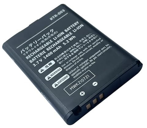 CAESEA Batterie Li-ion 3,7 V 1400 mAh de rechange pour Nintendo 3DS (KTR-003)