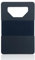 Güdstuf Ultra Thin Minimalist Card & Money Holder with Integrated Bottle Opener - Slim Black Titanium Metal RFID Blocking Wallet (Pack of 1)