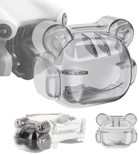 Gimbal Protector for Mini 4 Pro, Camera Lens Cover Lens Cover Obstacle Sensor Avoidance Cap for DJI Mini 4 Pro RC Drone Accessories