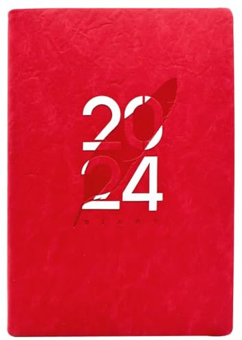 Tomicy Notizbuch 2024: Kalender 2024, Wochenplaner,Trainingstagebuch, A5-Notizbuch, 12 Monate, mit Kalender 2024 KZX6193