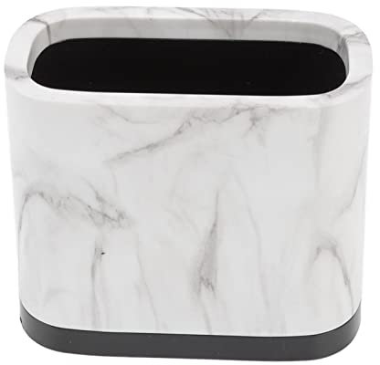 Wnvivi Stiftehalter für den Schreibtisch, Marmor-Muster, Stiftehalter für Schreibtisch, Make-up-Pinselhalter, minimalistische Schreibwaren-Aufbewahrung für Zuhause und Büro