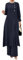 OBEEII Muslimische Kleider für Damen 2 Teiler Corban Ramadan Outfit Langarm Oberteile Und Hosen Naher Osten Dubai Türkisches Islamische Kleidung Navy S