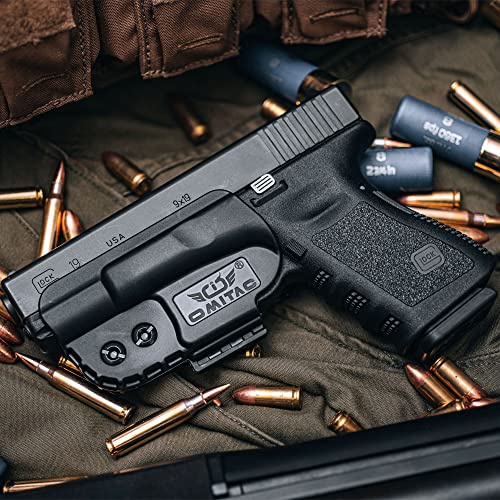 OMITAC Iwb Concealed Holster for G17, 19, 22, 26-9mm, Right Handed, Inner Waistband Carry Tactical Gun Holster