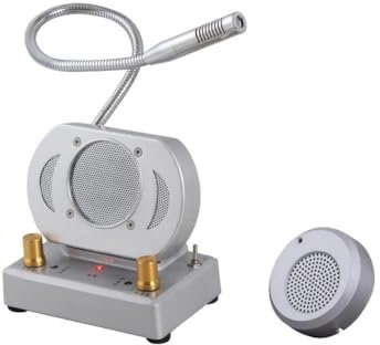 HACSYP Window Speaker System-Interphone Counter Intercom System For Business, For Business Store Bank Station Ticket Window