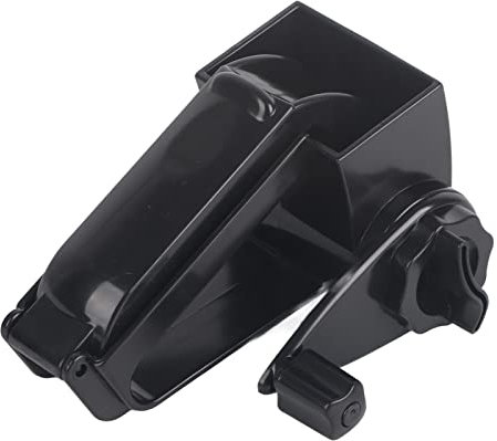 Lybunair Grattugia per formaggio con manovella, taglia formaggio rotante manuale in acciaio inox (nero)