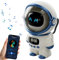 RIOCALOTDD Bluetooth Lautsprecher mit Licht, 3-in-1 Wecker mit Licht, Dimmbar Nachttischlampe,Tragbarer Lautsprecher Atmosphäre Tischlampe Geschenke für Mädchen Kinder Jungen