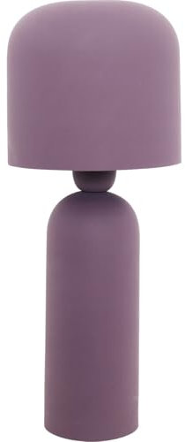 Kare Design Tischlampe Maya Violett, Metall, Skandinavisch, Moderne Tischleuchte, Schreibtischlampe, Büro, Wohnzimmer, Schlafzimmer, Office, keine Leuchtmittel inklusive, 39x15.5x15.5 (HxBxT)