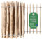 Creative Home Clôture en Bois de Noisetier de 60 cm de haut et 5 m de long | Cloture en Rouleau | Espacement des Lattes 3-5 cm | Clôture de Jardin | Bordure de Pelouse, Bordure de Parterre de Fleurs