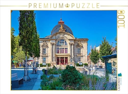 CALVENDO Puzzle Stadttheater | 1000 Teile Lege-Größe 64 x 48 cm Foto-Puzzle für glückliche Stunden