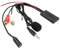 Pesfehhy Autoradio Universel 3.5 MM Audio EntréE AUX Câble De Microphone Bluetooth pour Pioneer pour pour pour
