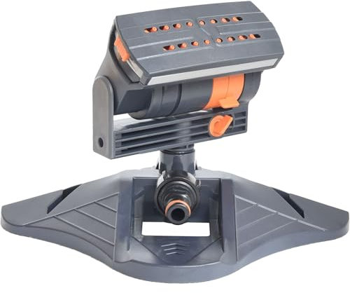 Automatischer multidirektionaler Sprinkler für große Flächenabdeckung in Gärten und Rasenflächen mit einstellbaren Sprühmodi