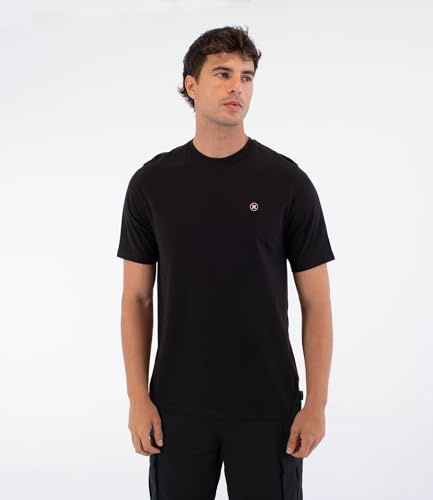 Hurley Herren T-Shirt Short Sleeve Men - Printing Press Icon Circle T-Shirt (1er Pack)