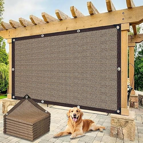 80% Sonnenschutz Netz Schattierungsnetz mit Ösen Die Luft Kann Auf Und Ab Zirkulieren 1x3m Leicht und Haltbarkeit Gewächshaus Schatten Netz für Pflanze Gewächshaus Scheune Außen Hof