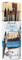Assortiment de 6 pinceaux aquarelle de voyage - Pincelier en bambou
