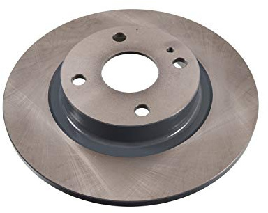 Blue Print ADM543133 Brake Disc Set (2 Brake Disc) rear, full, No. of Holes 4